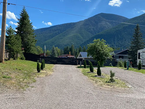 RV Pad Vaction Rental VRBO near Glacier National park