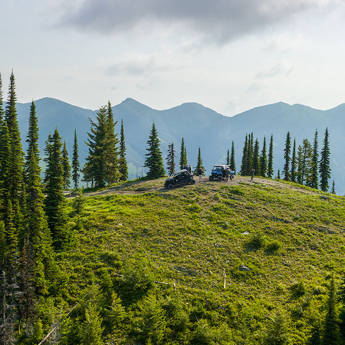 Glacier Ridge Runners - rent snowmobiles, utv's boats, pontoons - guided trips & adventures - in hungry horse flathead valley montana 