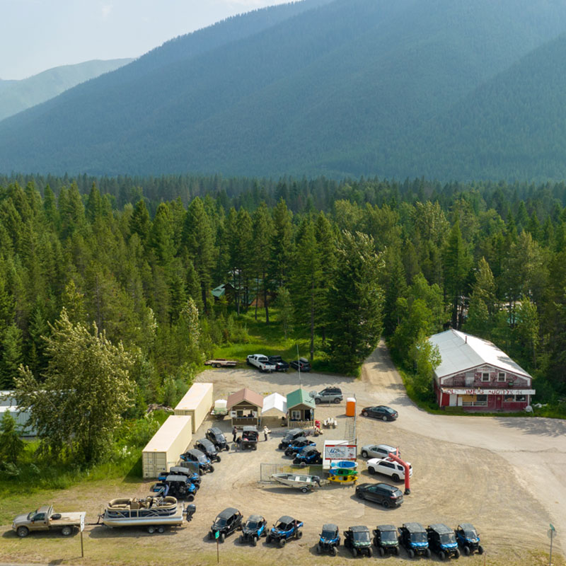 Boat UTV ATV side by side outdoor trips Glacier Park, Hungry Horse, Flathead Valley Montana gallery